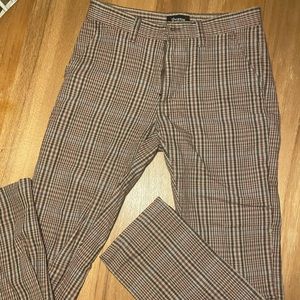 Brixton Men’s Plaid Chinos
